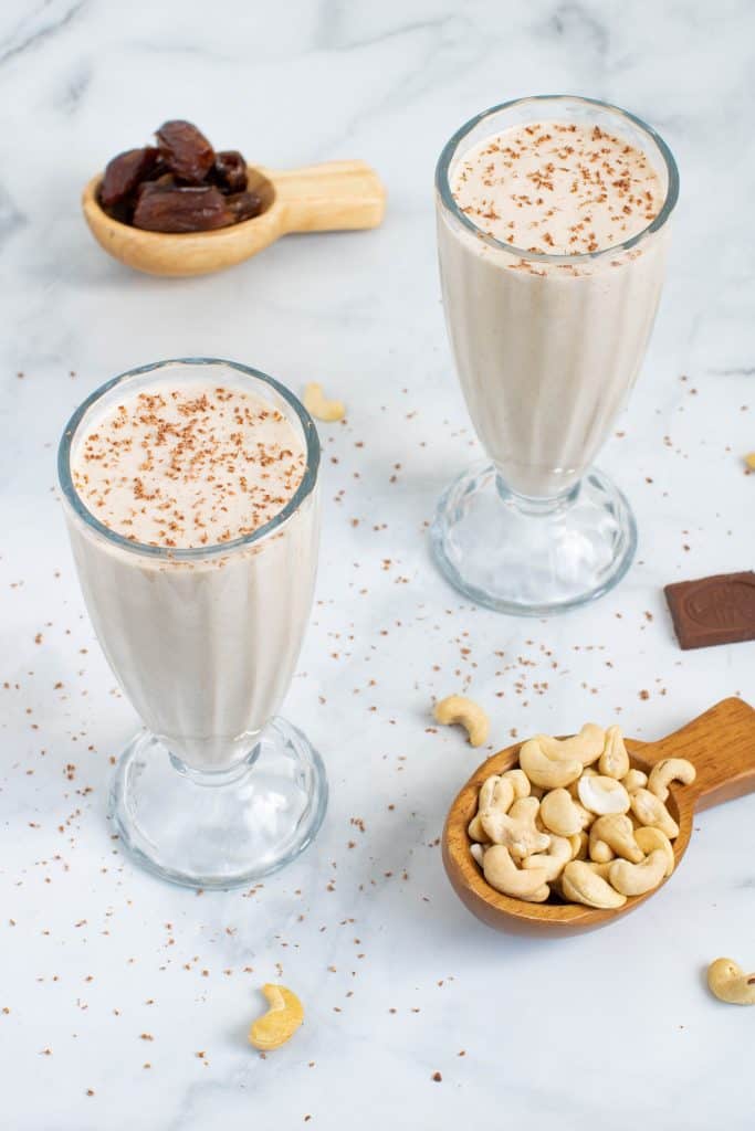 Healthy Cashew Date Morning Shake