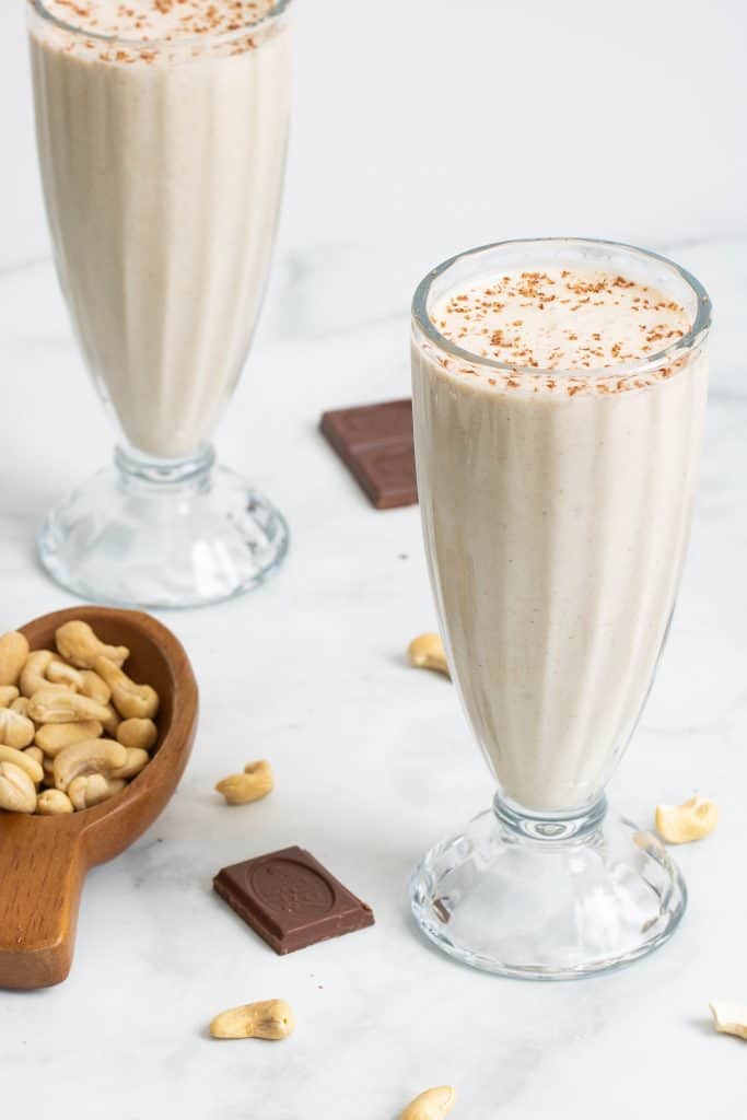 Healthy Cashew Date Morning Shake