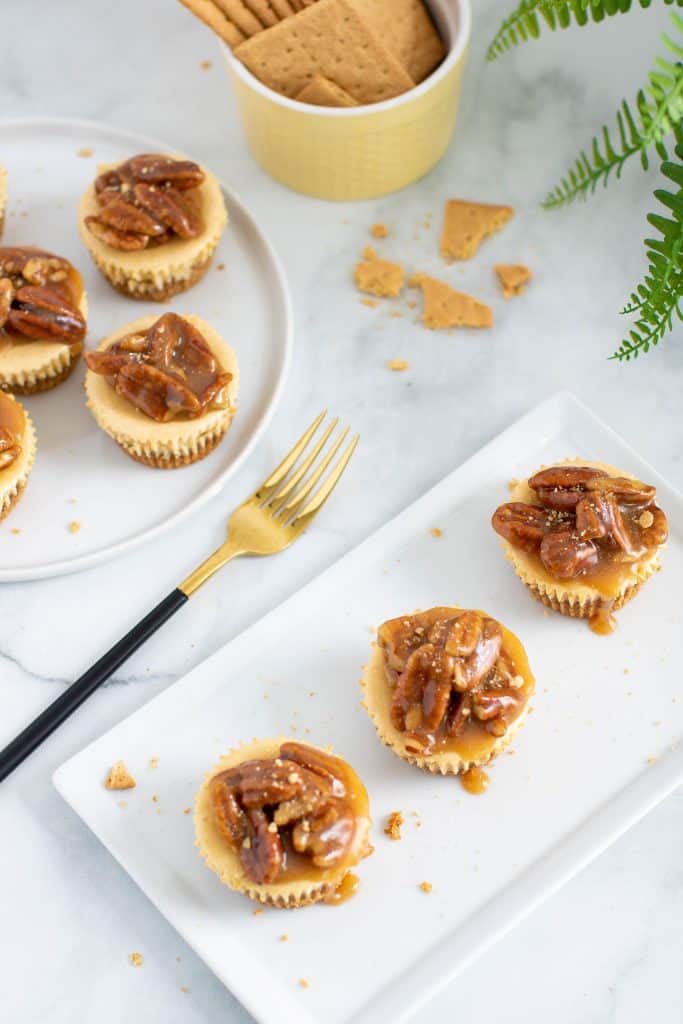 Delicious Pecan Pie Cheesecake Bites