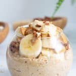 Banana Peanut Butter Overnight Oats