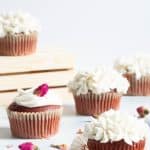 Vegan Red Velvet Cupcakes + Vanilla Buttercream