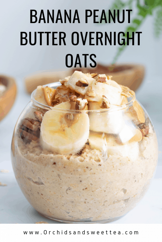 Banana Peanut Butter Overnight Oats