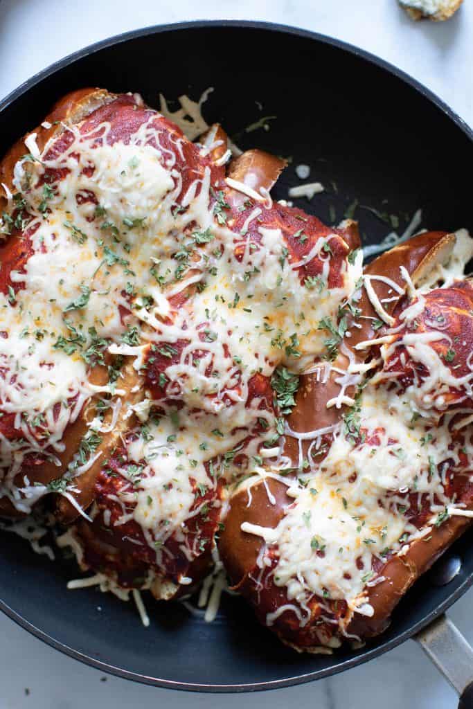 Homemade Vegan Chickpea Quinoa Meatball Subs