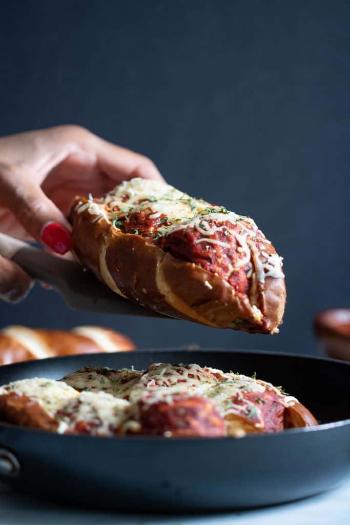 Homemade Vegan Chickpea Quinoa Meatball Subs