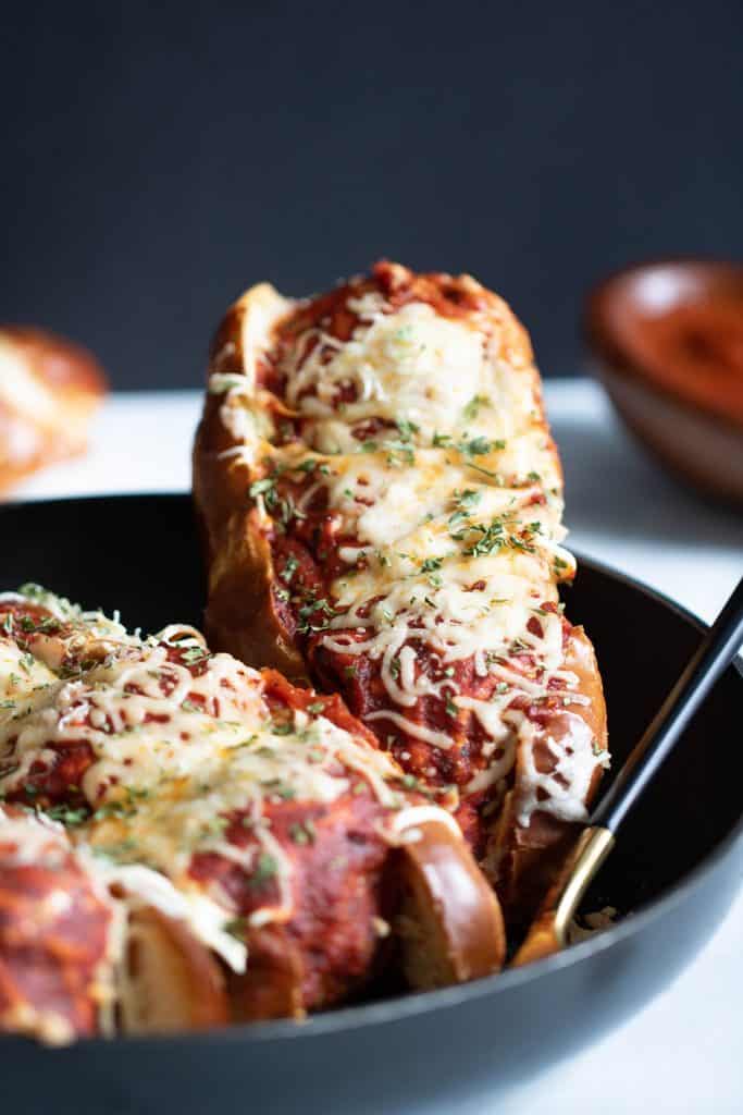 Homemade Vegan Chickpea Quinoa Meatball Subs