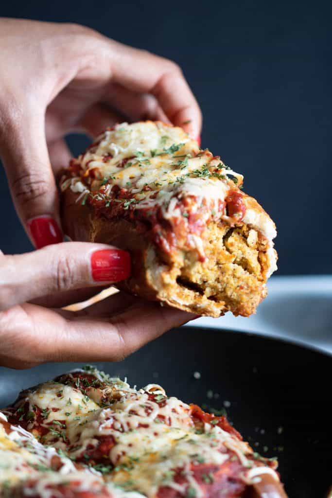 Homemade Vegan Chickpea Quinoa Meatball Subs
