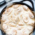 Fluffy Homemade Orange Cinnamon Rolls
