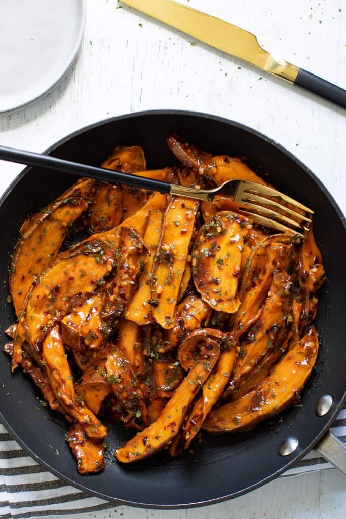 Sweet + Spicy Honey Chili Wedges