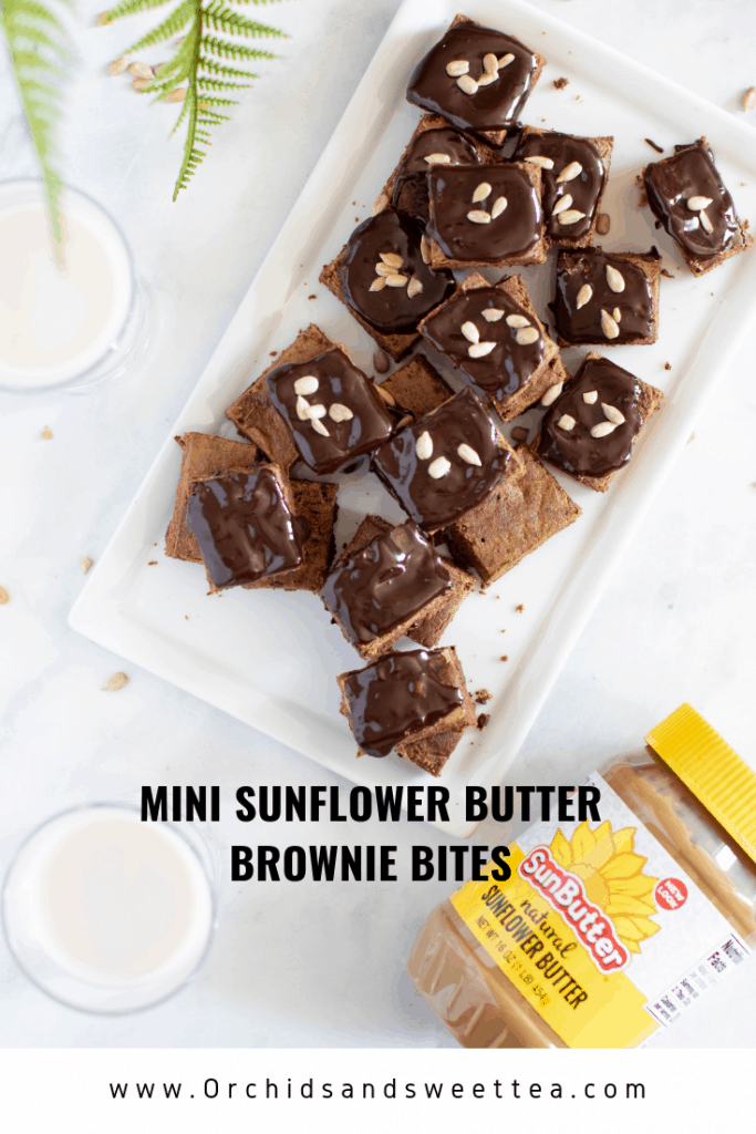 Mini Sunflower Butter Brownie Bites