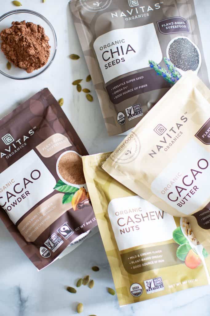 No-Bake Cacao Date Loaded Energy Bars