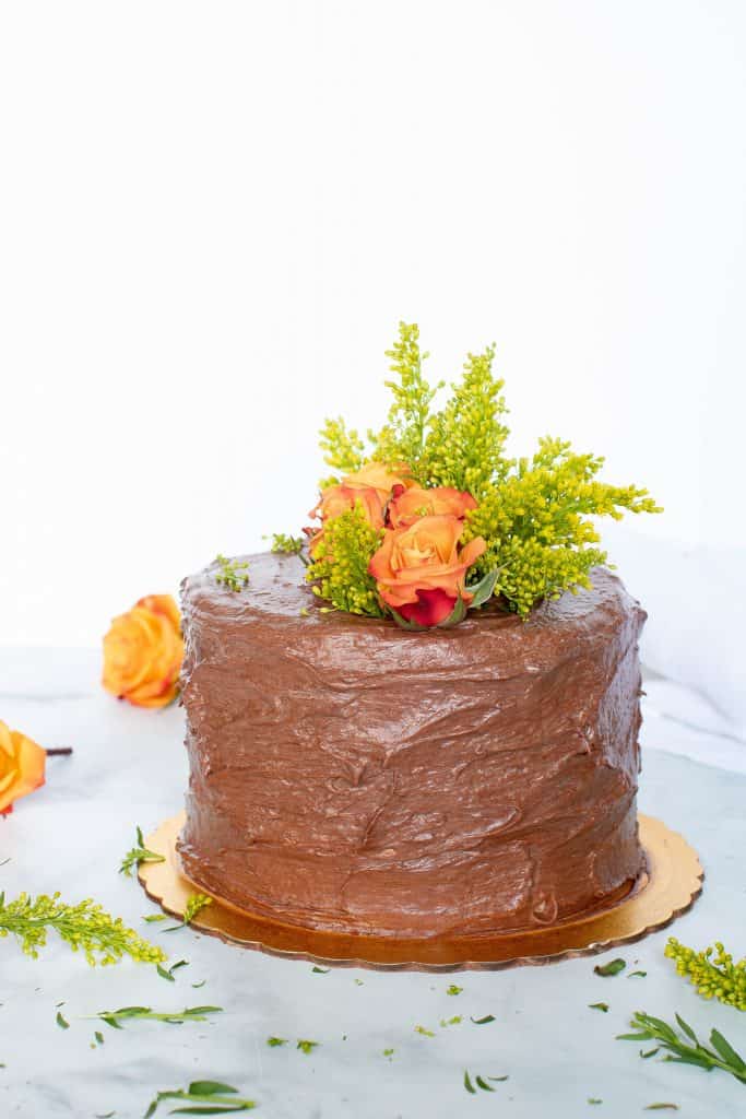 The Best Vegan Chocolate Cake + Chocolate Buttercream