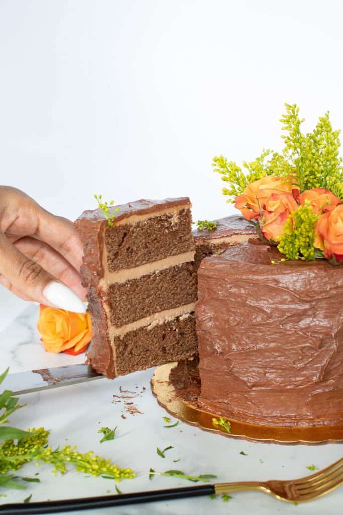 The Best Vegan Chocolate Cake + Chocolate Buttercream