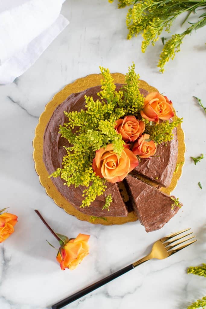The Best Vegan Chocolate Cake + Chocolate Buttercream