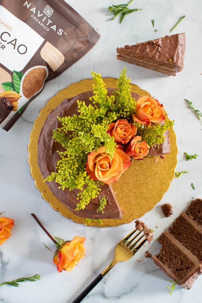The Best Vegan Chocolate Cake + Chocolate Buttercream
