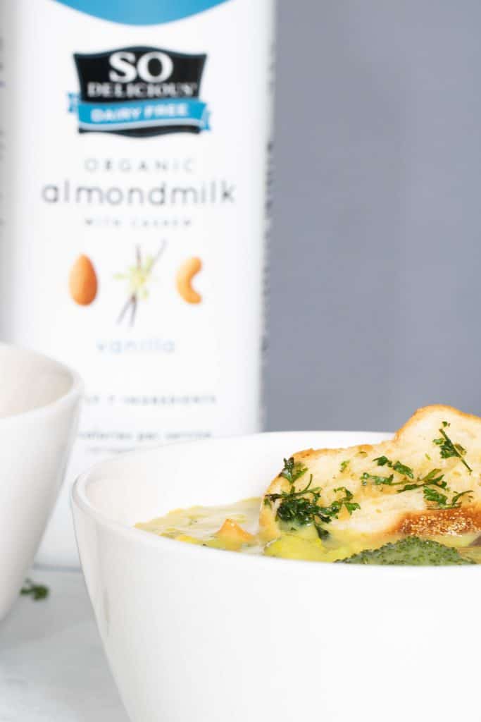 Loaded Dairy-Free Broccoli Cheddar Soup
