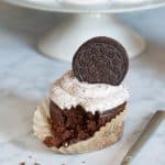 Vegan Chocolate Cupcakes + Oreo Buttercream