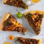 Best Homemade Jamaican Jerk Chicken Pizza