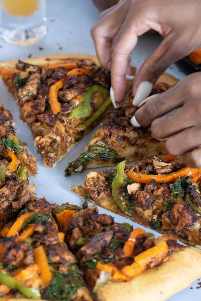Best Homemade Jamaican Jerk Chicken Pizza