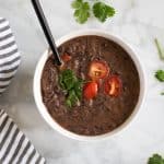 Easy Vegan Black Bean Soup