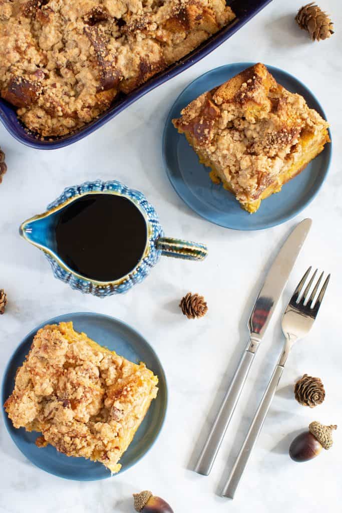 Baked Pumpkin French Toast Casserole