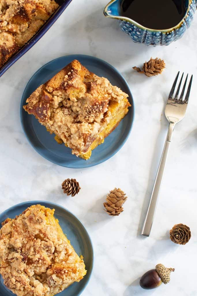 Baked Pumpkin French Toast Casserole