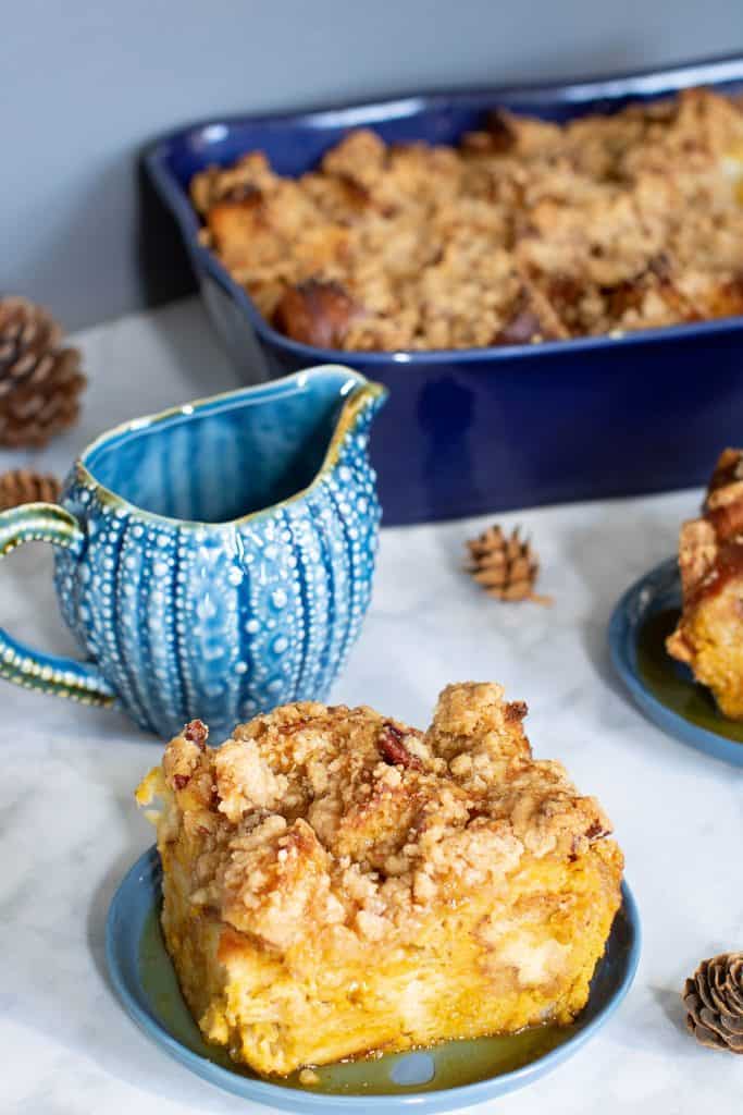 Baked Pumpkin French Toast Casserole