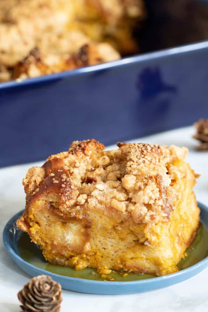 Baked Pumpkin French Toast Casserole