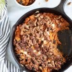 Vegan Skillet Sweet Potato Casserole
