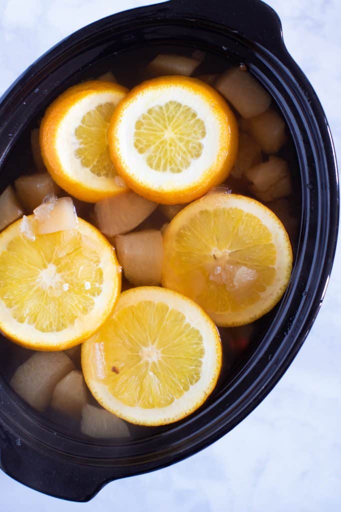 Homemade Slow Cooker Apple Cider
