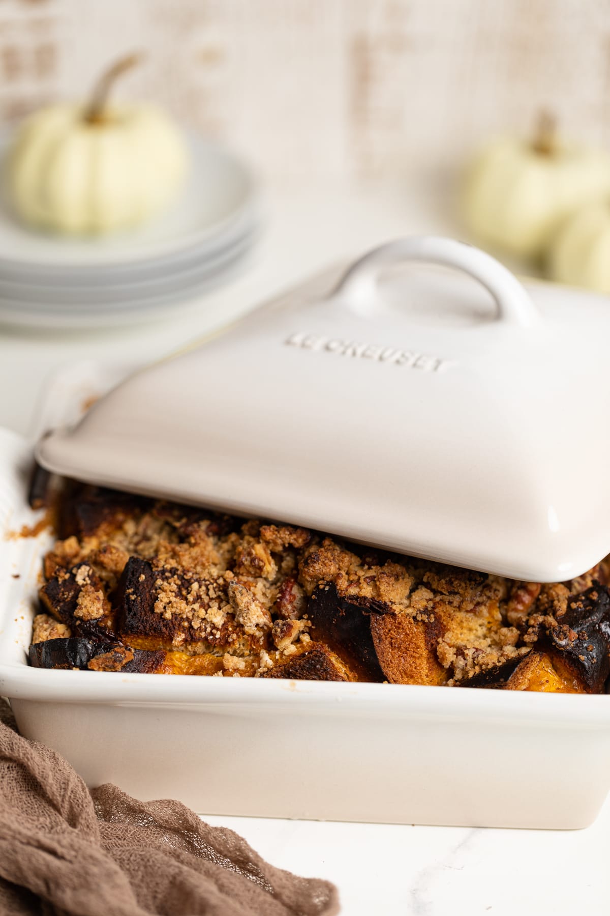 Baked Pumpkin French Toast Casserole