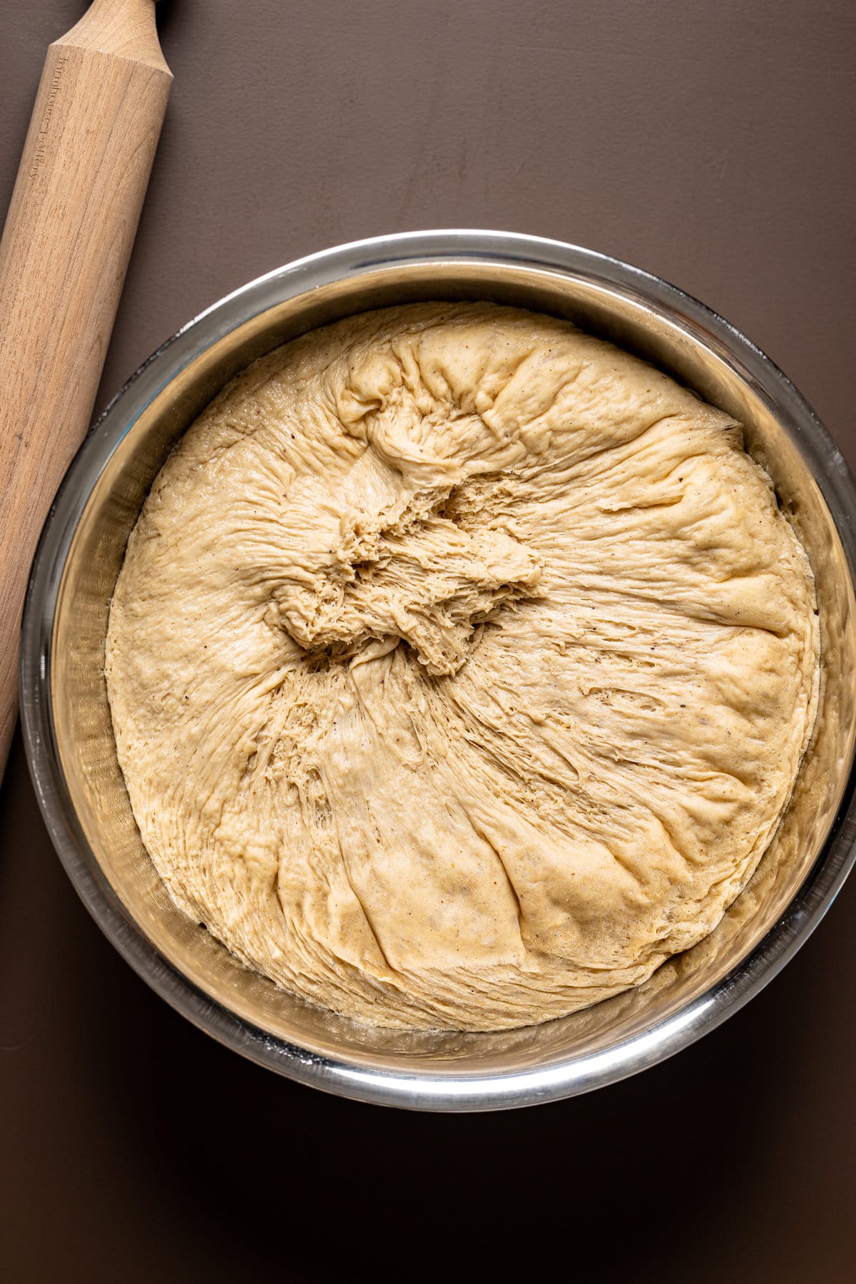 Risen Vegan Chai Latte Cinnamon Roll dough