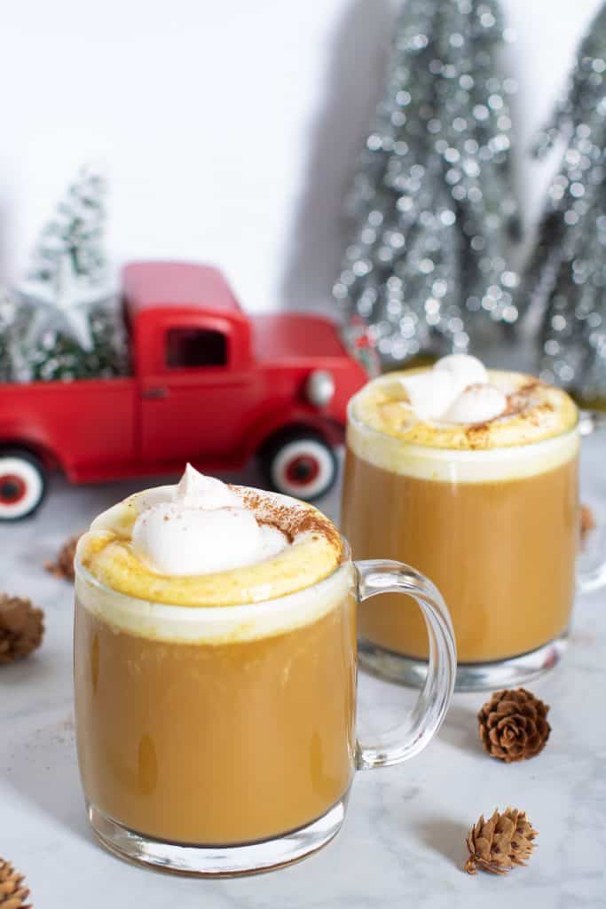Vegan Chai Tea Latte with Turmeric
