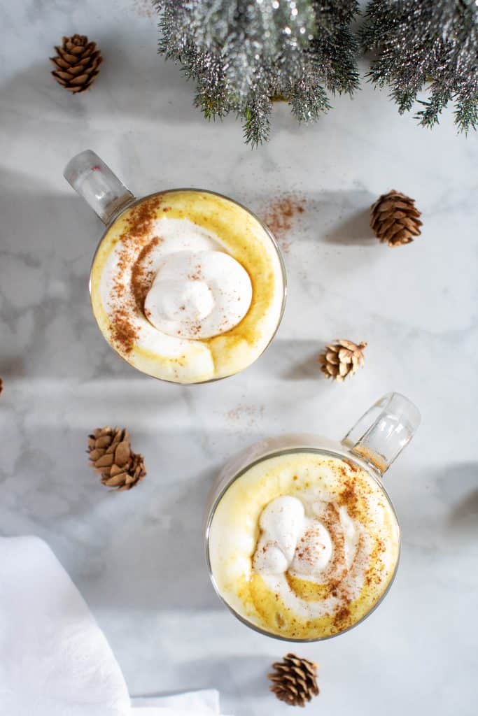 Vegan Chai Tea Latte with Turmeric