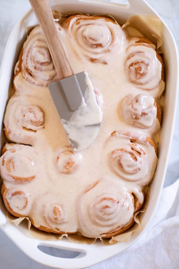 Vegan Chai Tea Latte Cinnamon Rolls