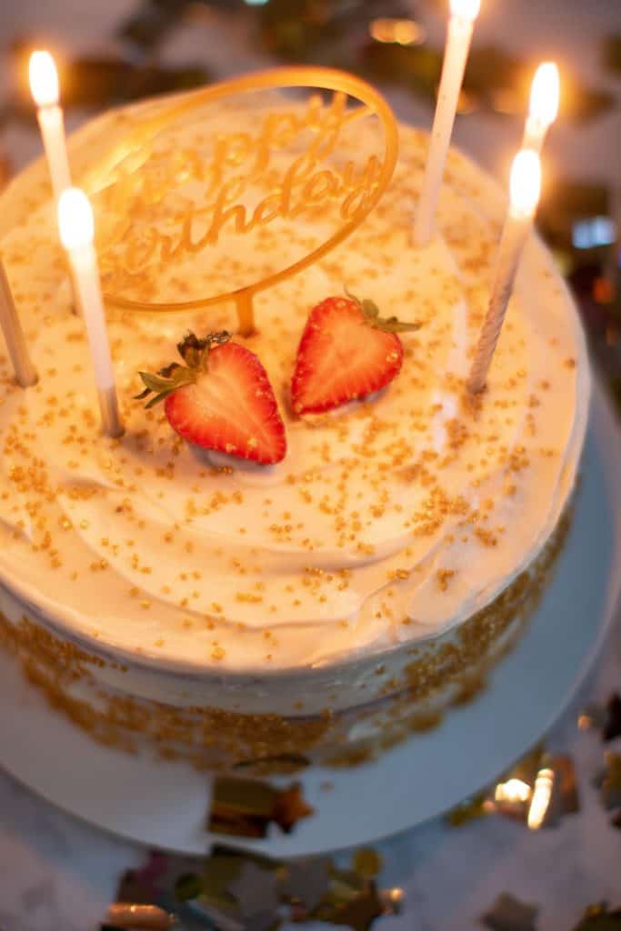 Classic Red Velvet Cake + Cream Cheese Frosting
