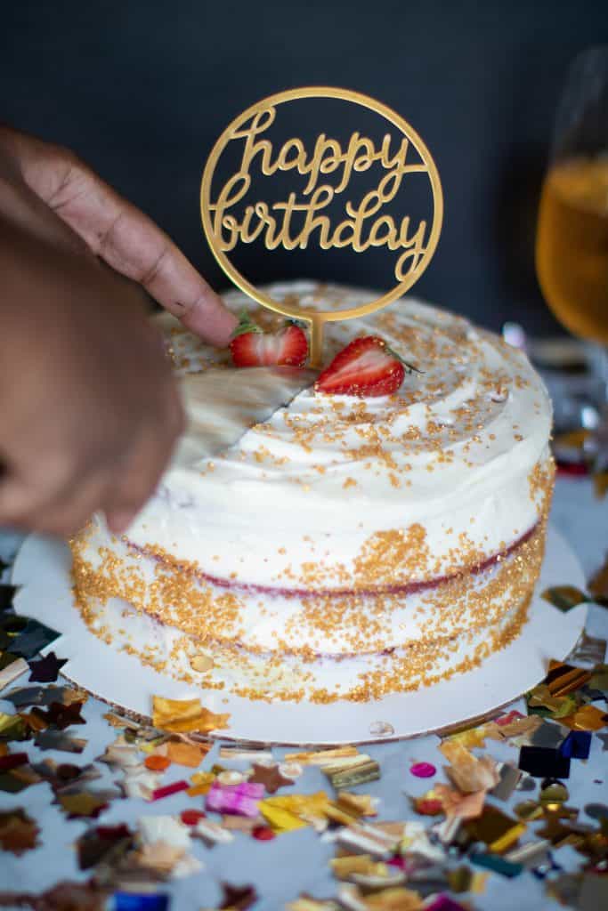 Classic Red Velvet Cake + Cream Cheese Frosting