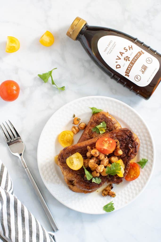 Savory Cinnamon French Toast + Cajun Chickpea