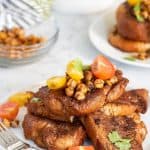 Savory Cinnamon French Toast + Cajun Chickpea