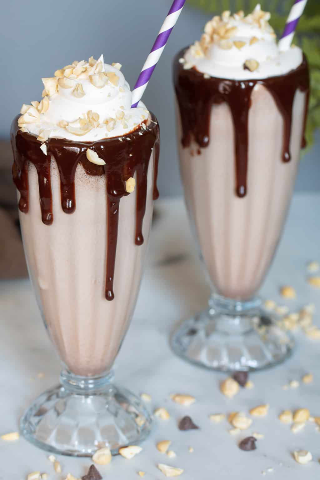 Best Decadent Dairy-Free Chocolate Milkshake | Orchids + Sweet Tea