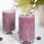 Blueberry Superfood Breakfast Smoothie