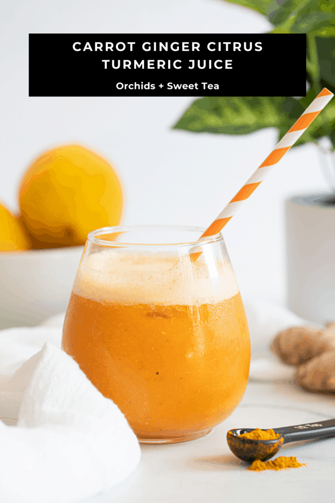 Carrot Ginger Citrus Turmeric Juice