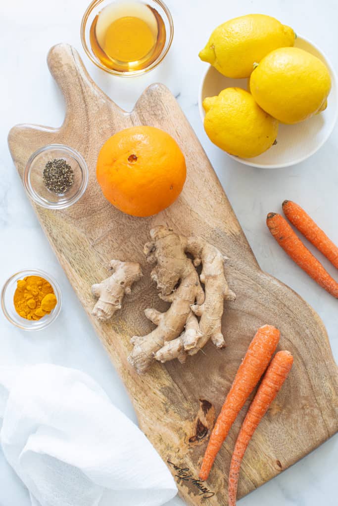 Carrot Ginger Citrus Turmeric Juice