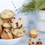 Mini Chocolate Chip + Chia Seed Energy Muffins