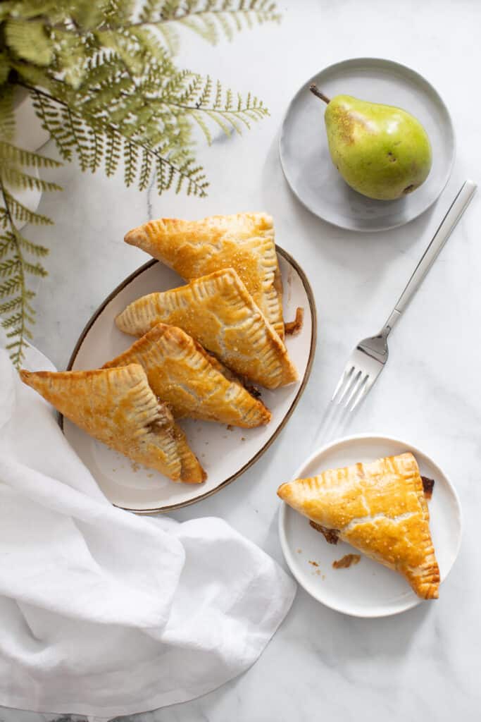 Vegan Spiced Pear Turnovers