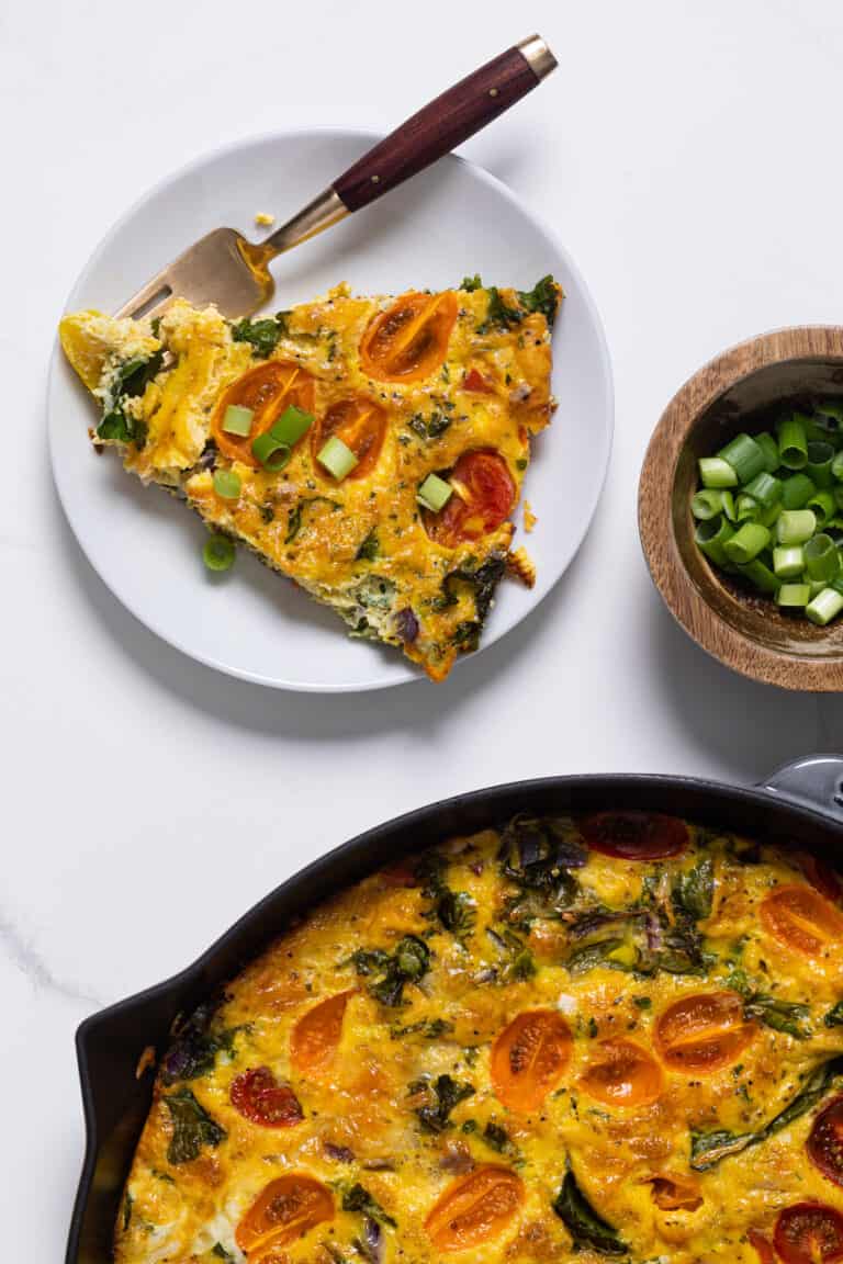 Easy Veggie Frittata for Any Meal - Orchids + Sweet Tea