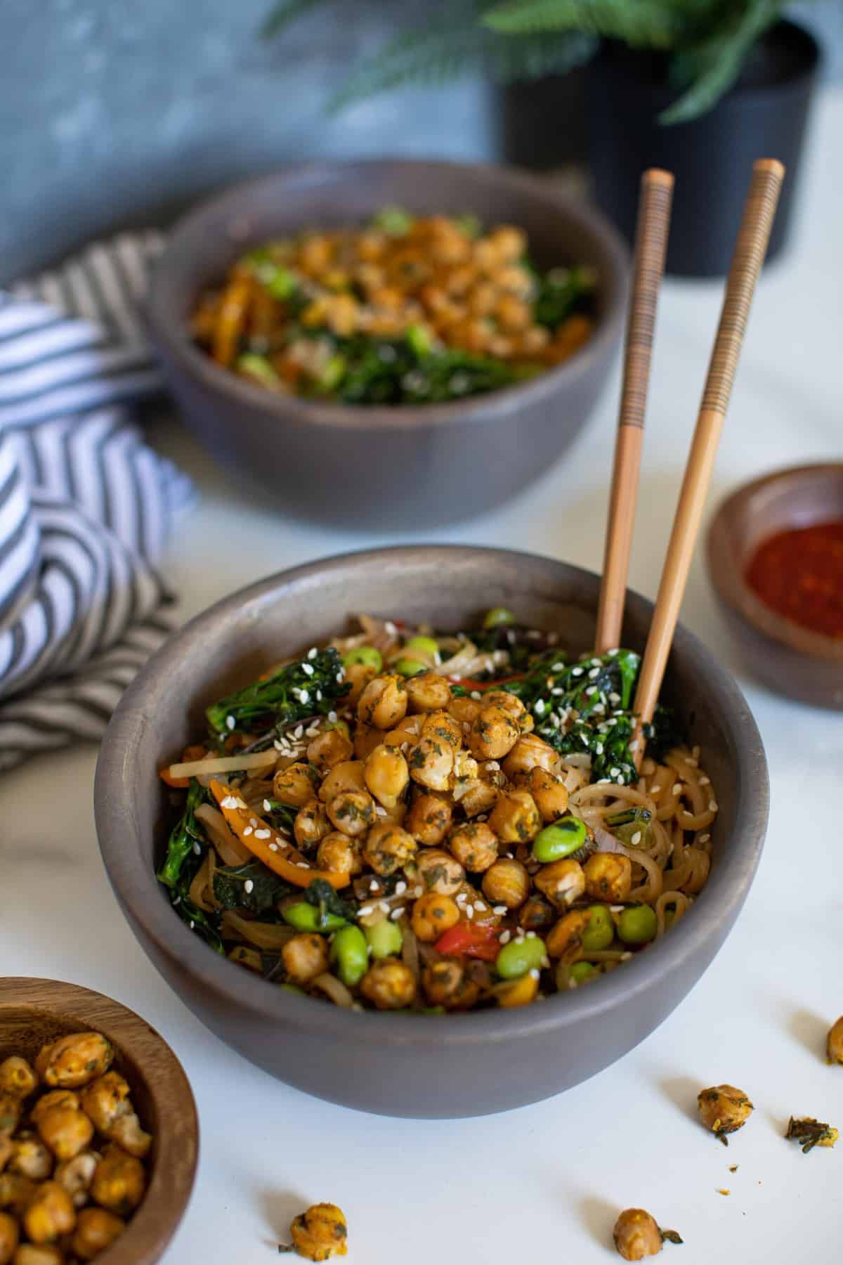 Easy Vegan Noodle Power Bowl