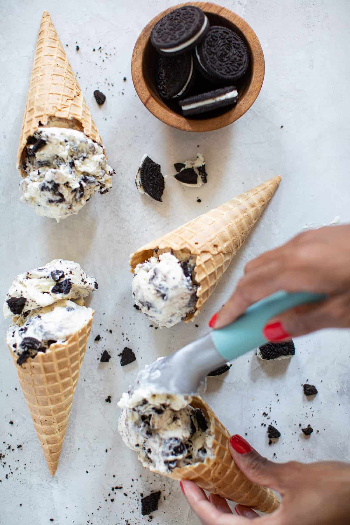Best Homemade no-churn gelato.