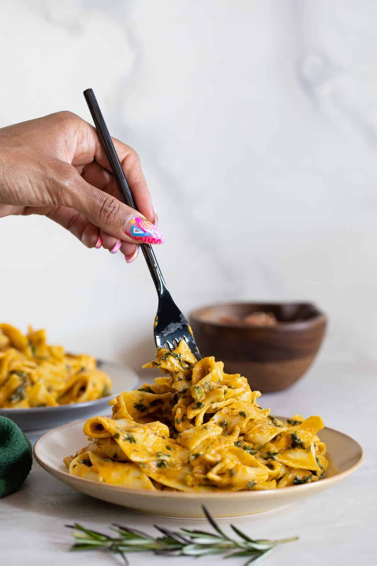 One-Pot Cajun Pumpkin Alfredo Pasta
