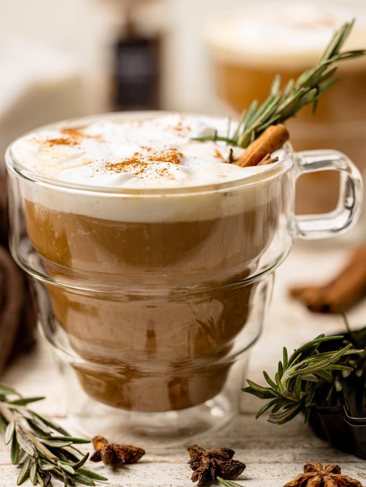 Chocolate Latte - The Hint of Rosemary