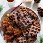 Hot Honey Chicken + Chocolate Waffles